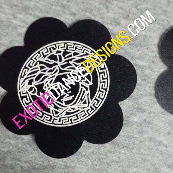 1 Pair of Versace Designer Nipple Pasties
