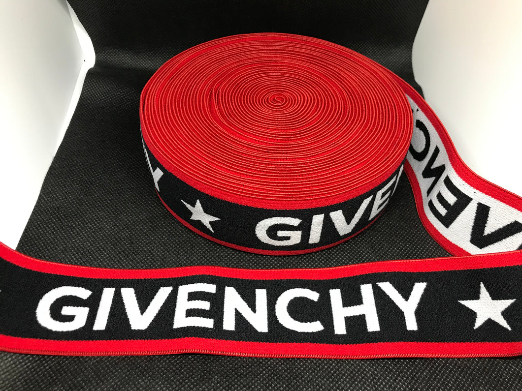 10 Yard Roll 4cm G-2 Custom Designer Elastic Band    Jacquard Bands Trim