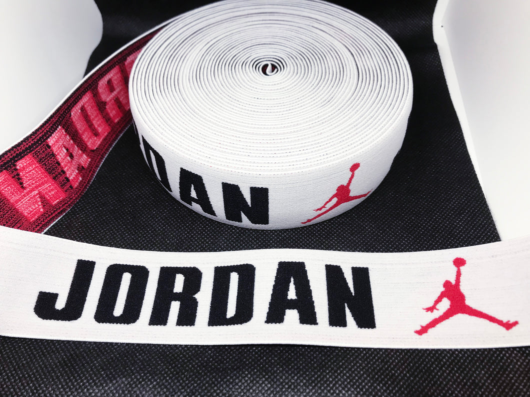 3 or 6 Yard Roll 4cm Jordan Designer Hat Band Elastic   Trim