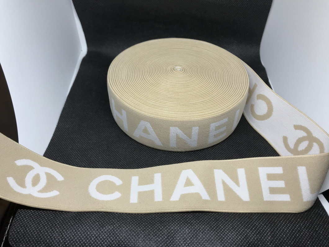 WHOLESALE - Custom Designer Elastic Bands - 1 Yard Roll of 4cm C-1      Trim
