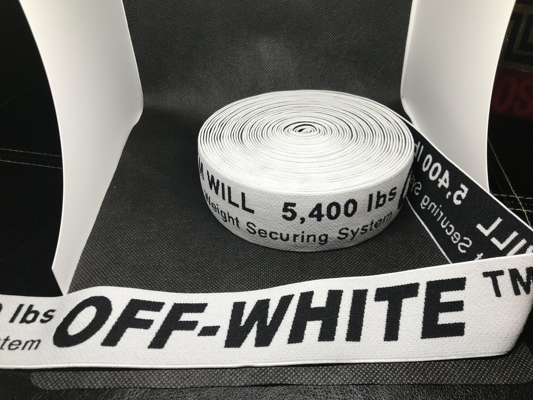 WHOLESALE - Custom Designer Elastic Bands - 1 Yard Roll of 4cm O-1     Trim